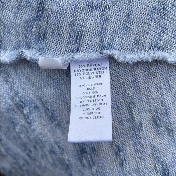 LOFT petite cardigan. Women size XSP. Blue. - Picture 6 of 6